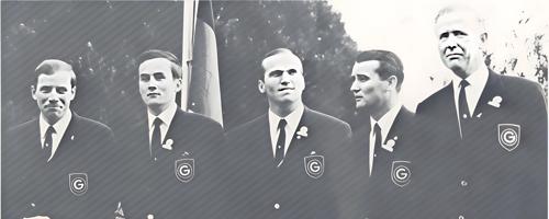 Christian Strenger, Friedrich Carl Janssen, Peter Jochums, Walter Bruehne, Jan Brugelmann